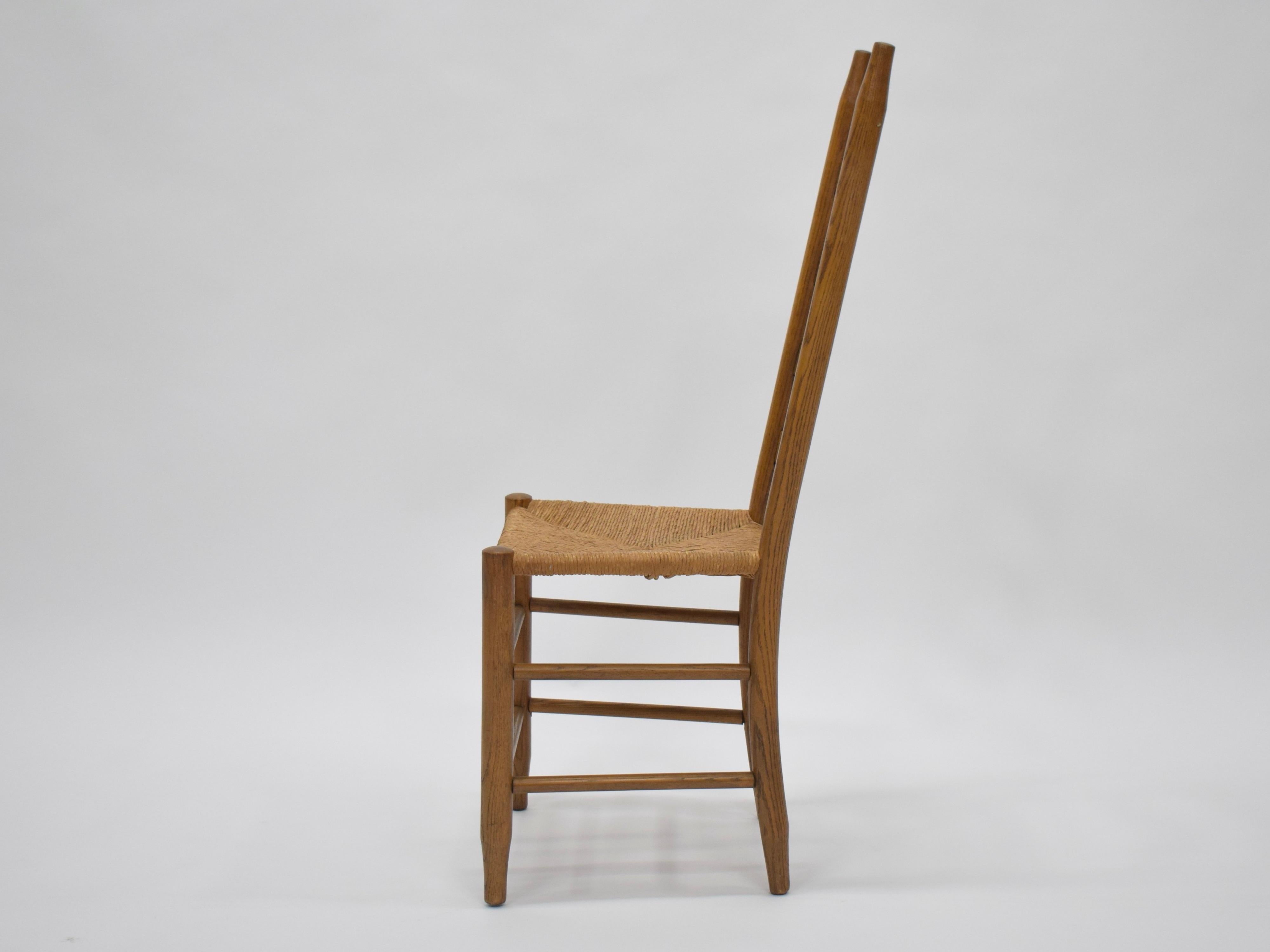 Paar Leiterrückenstühle im Stil von Charlotte Perriand (Moderne) im Angebot
