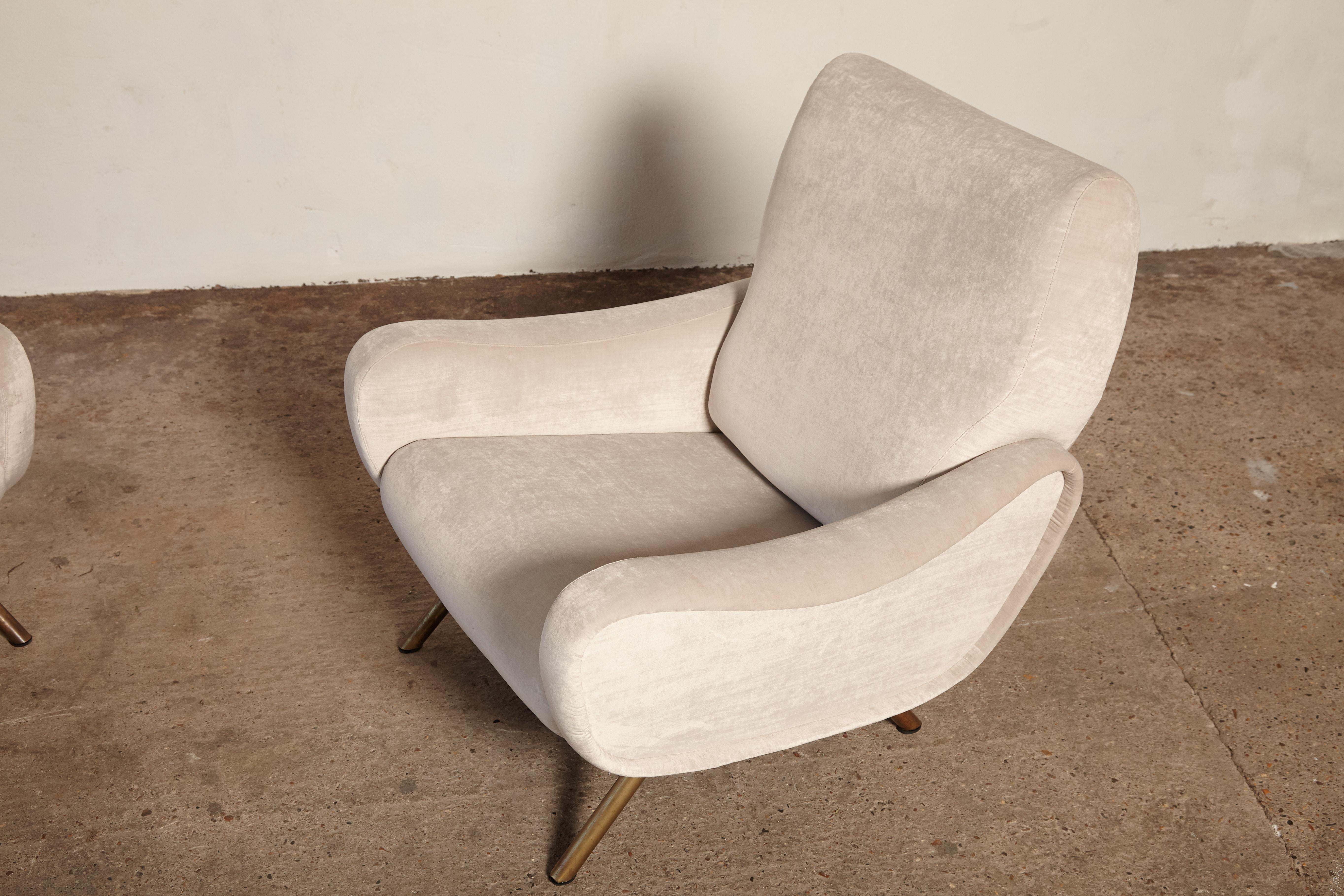 Pair of Lady Chairs Designed by Marco Zanuso, Italy 2