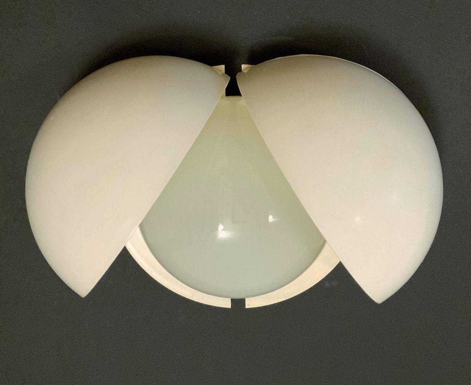 Italian Pair of Ladybug Sconces by Fontana Arte, 2 Pairs Available For Sale