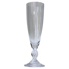Pareja de copas de champán Lalique Frejus