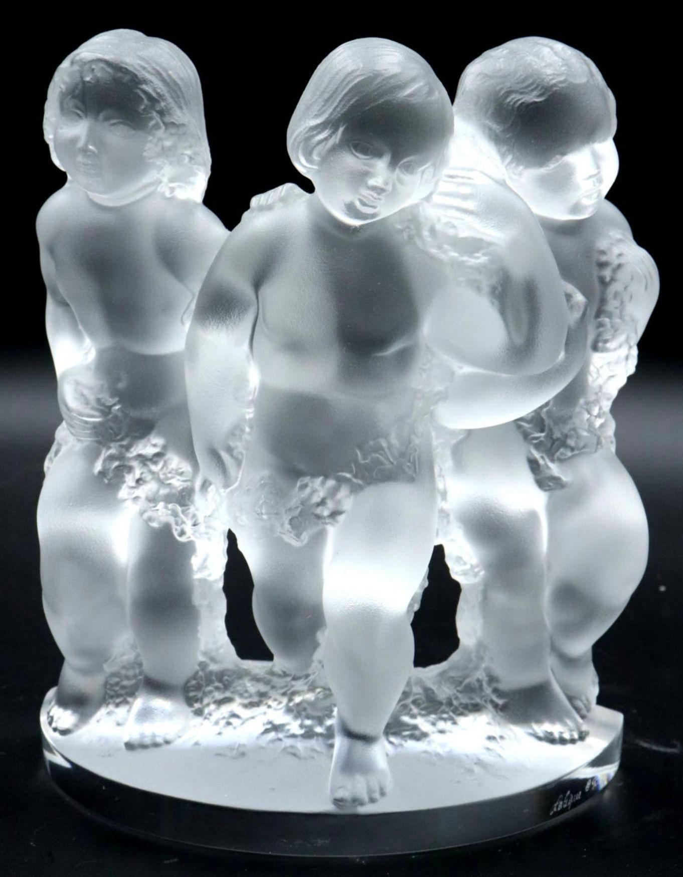 French Pair of Lalique 