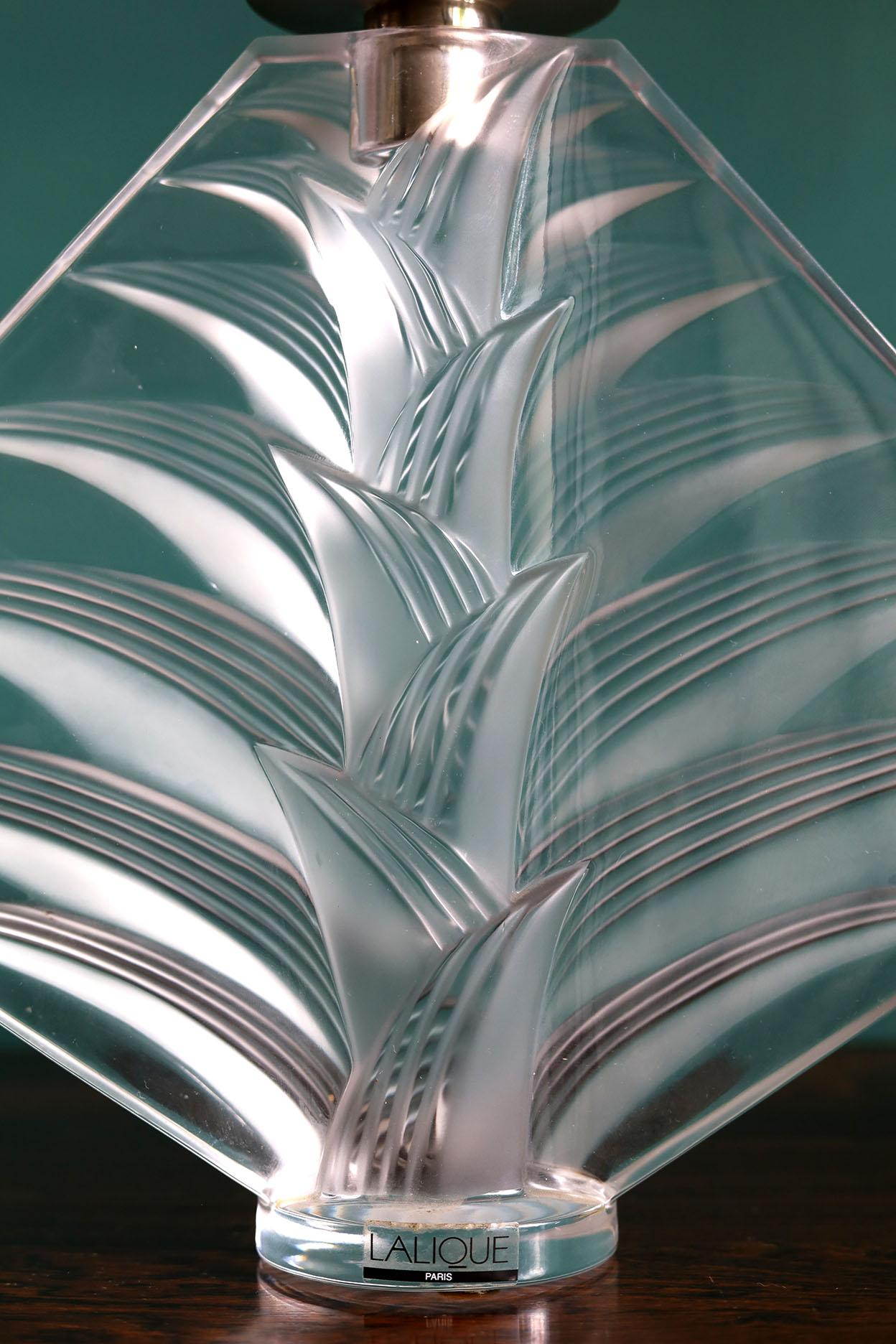 Pareja de Portavelas Lalique 
