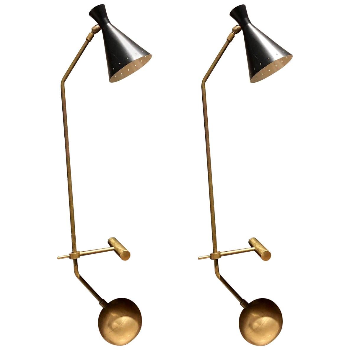 Pair of Lamberti & Co. Libra-Lux Table Lamps