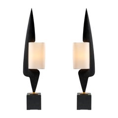 Pair of Lamp by Arlus, 1950