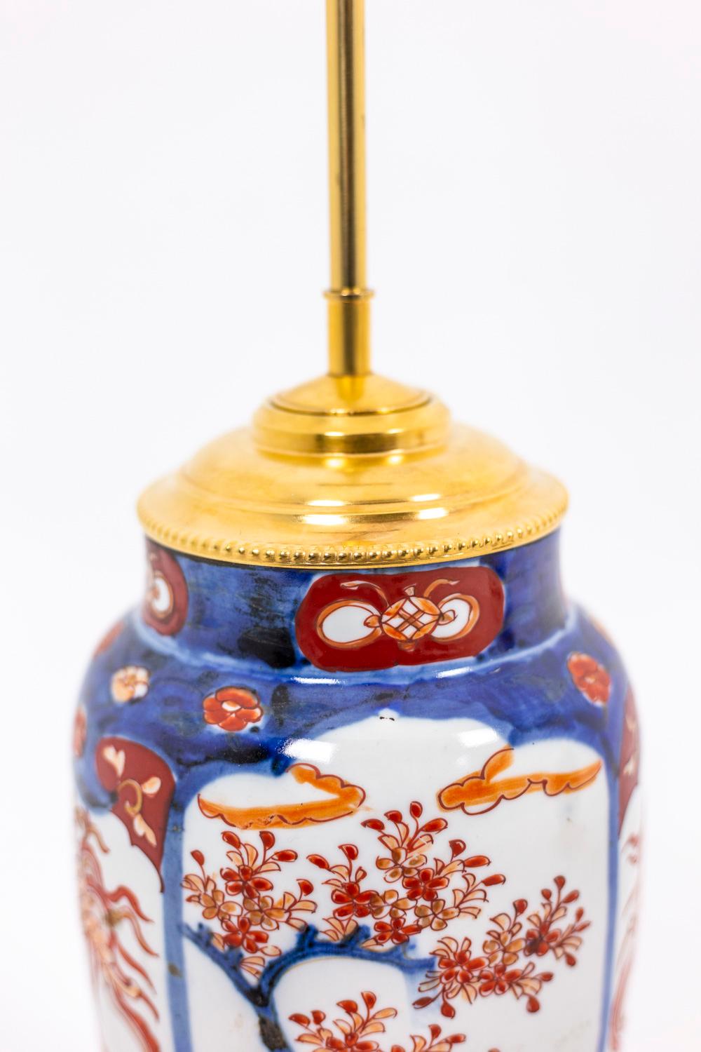 Pair of Lamp in Imari Porcelain, 19th Century 4