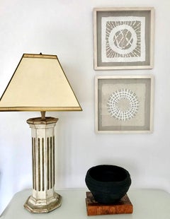 Pair of Lamps, 19th Century Italian Column
