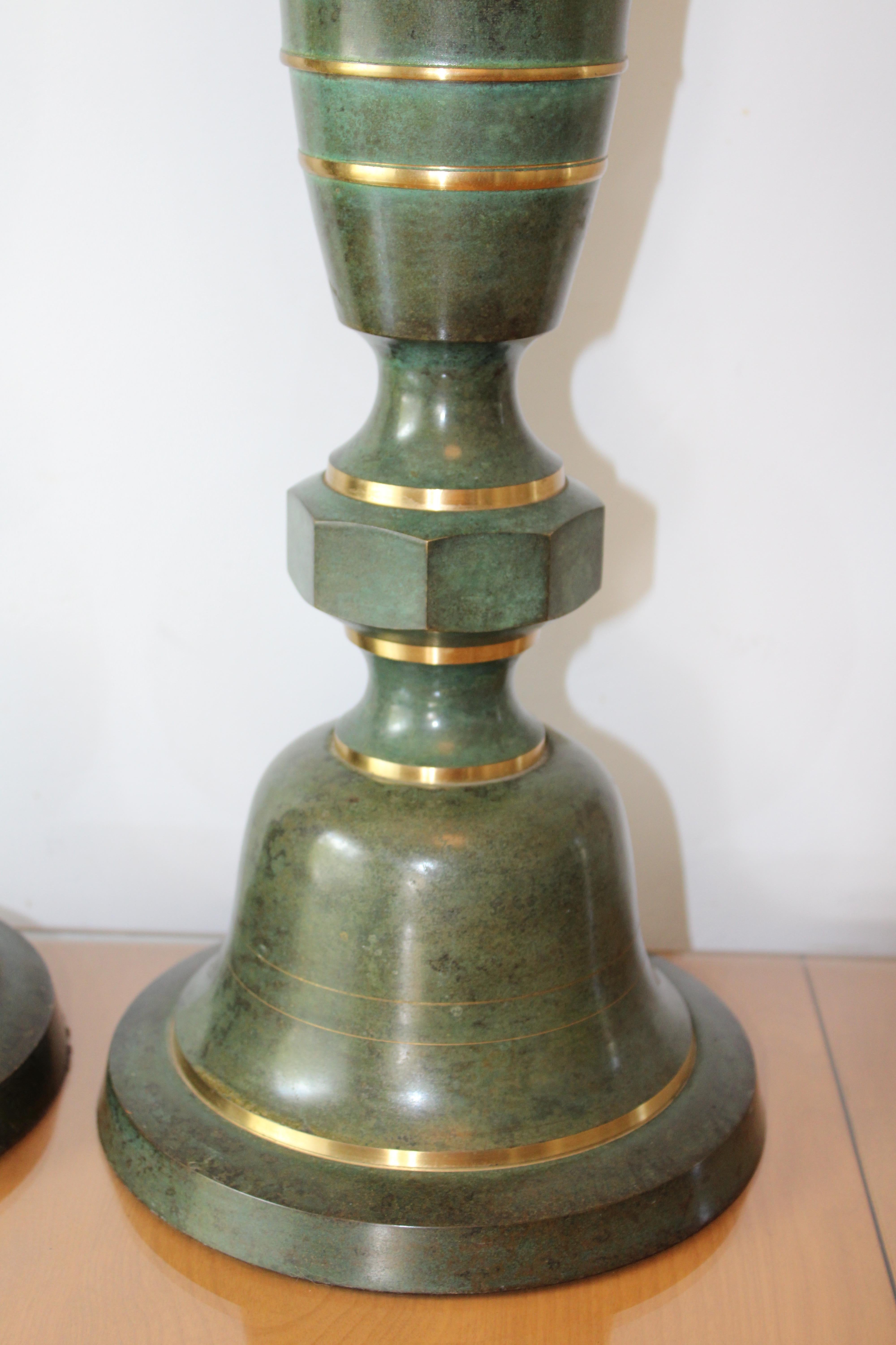 Mid-20th Century Pair of Lamps Attributed to Carl Sorensen