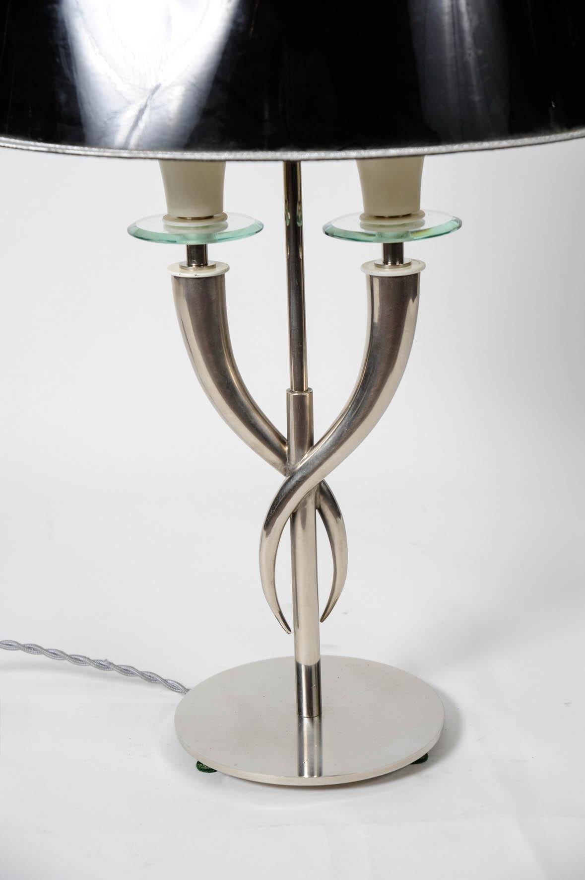 Paar Lampen, Gio Ponti zugeschrieben im Zustand „Gut“ im Angebot in New York, NY