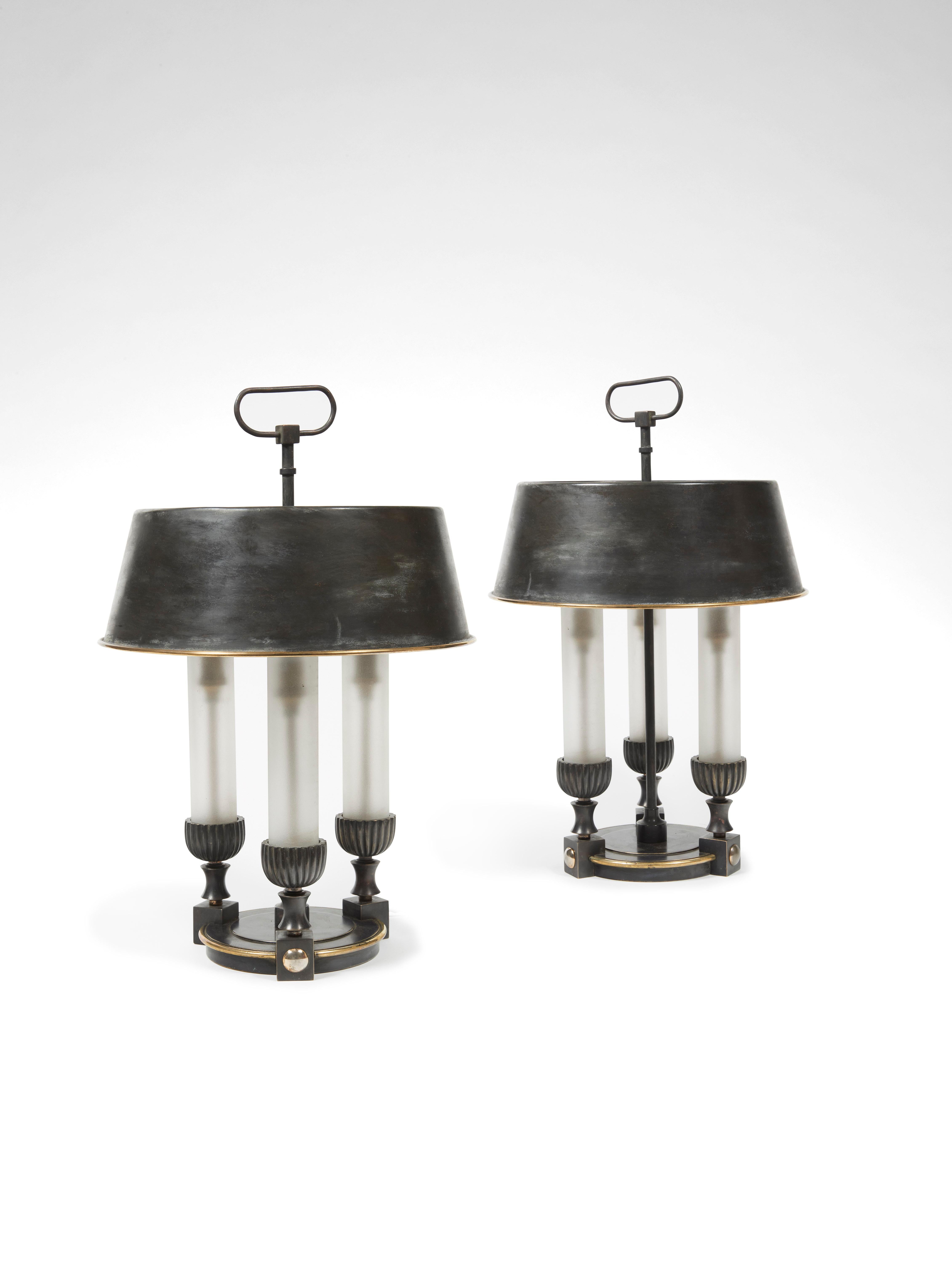 Art Deco Pair of Lamps 