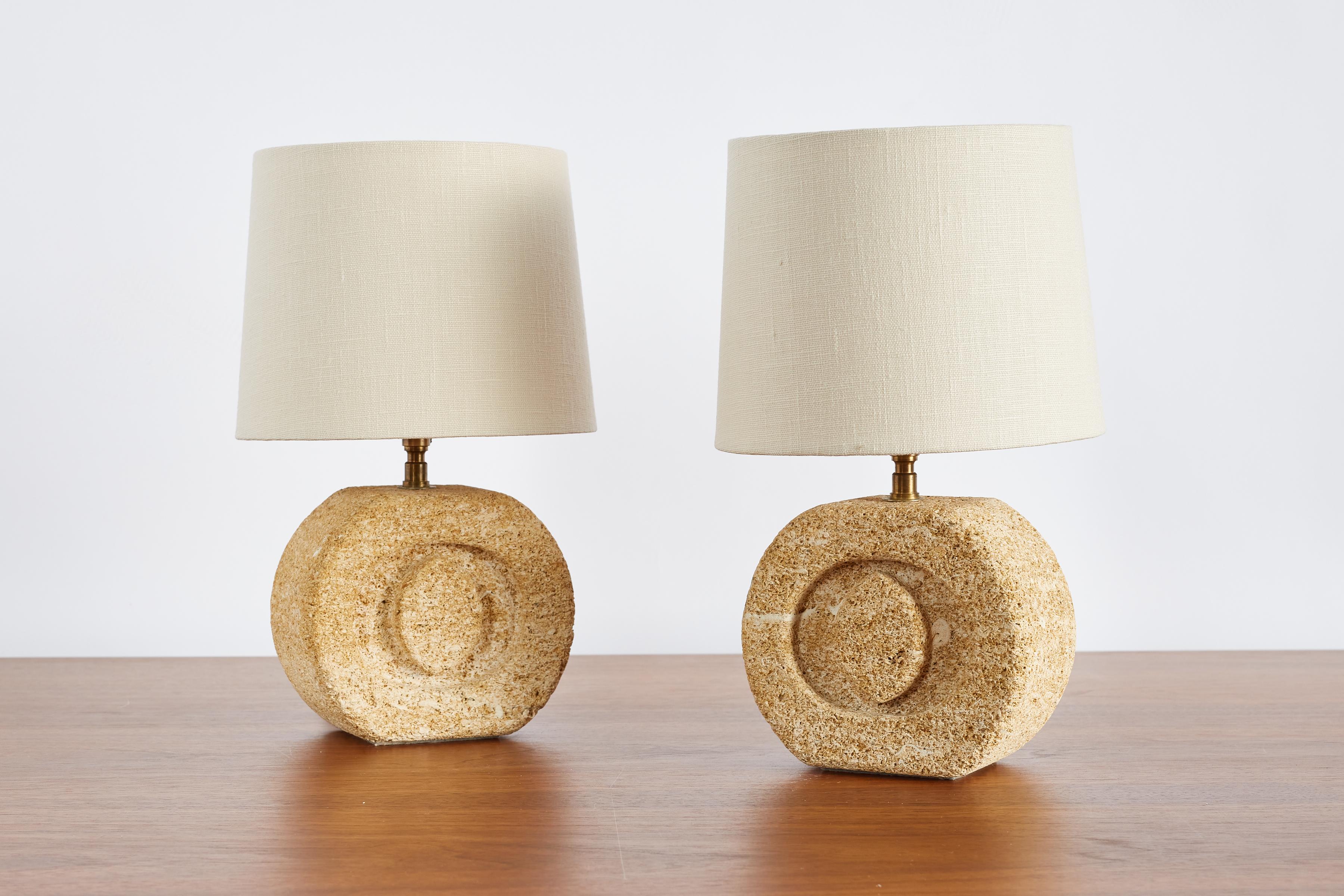 Pair of lamps by Albert Tormos In Good Condition In Beverly Hills, CA