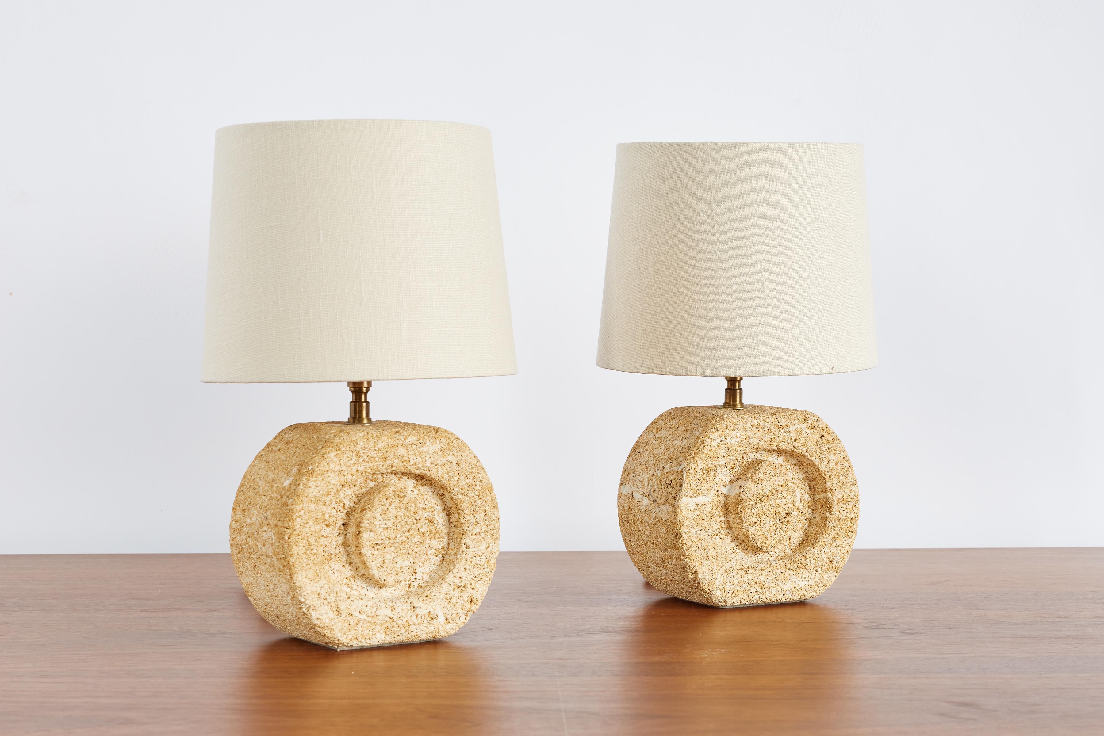 Mid-20th Century Pair of lamps by Albert Tormos
