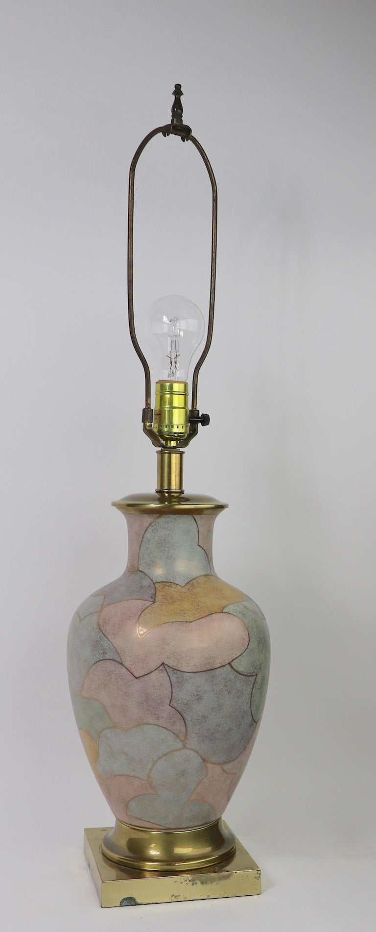 Hollywood Regency Pair of Lamps by Frederick Cooper For Sale