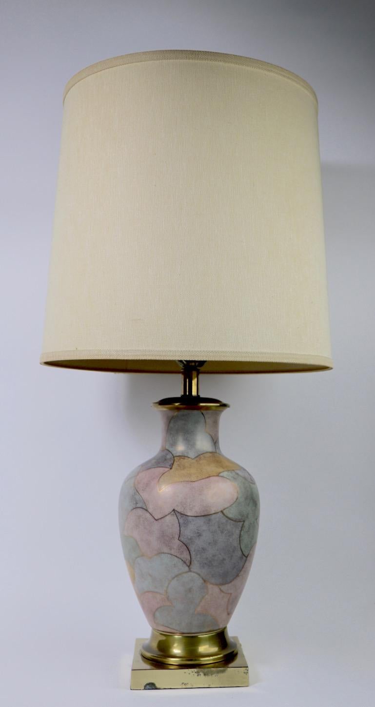 Céramique Paire de lampes de Frederick Cooper en vente