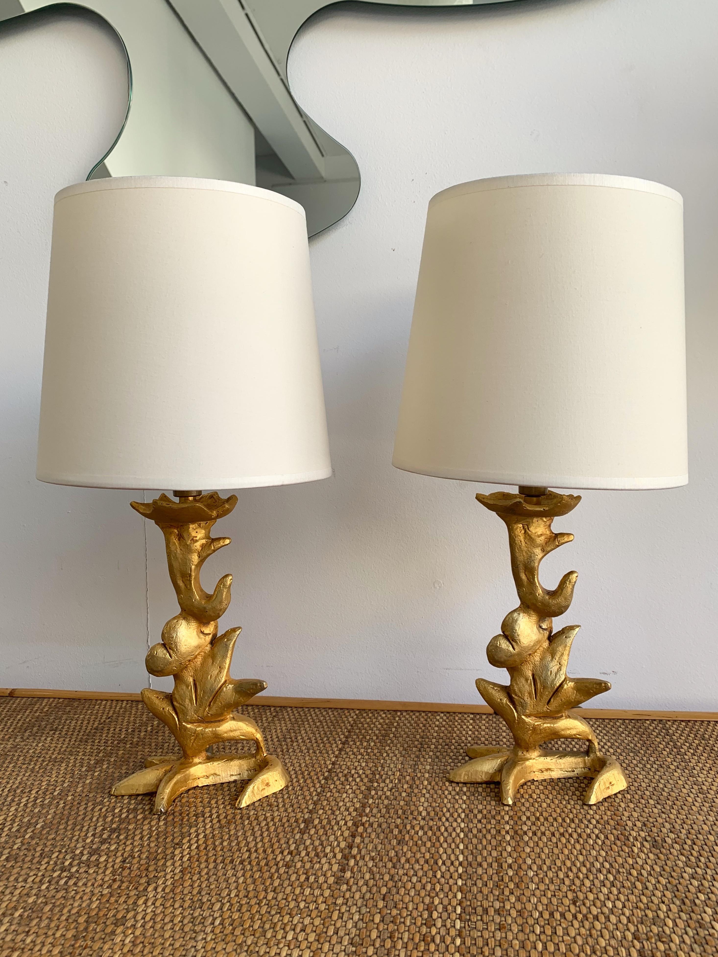 Pair of Lamps by Mathias for Fondica, France, 1990s 2