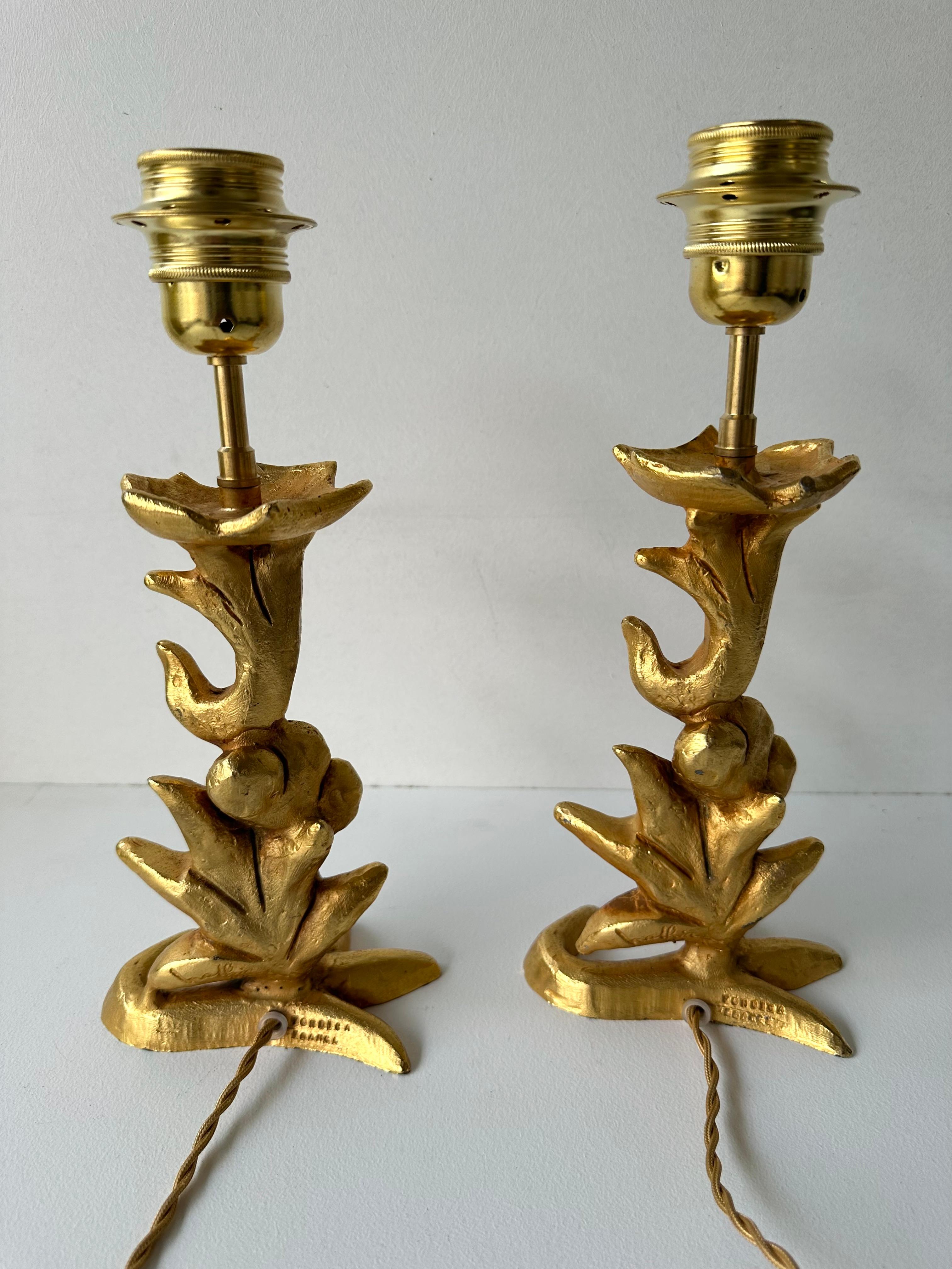 Pair of Lamps by Mathias for Fondica, France, 1990s For Sale 3