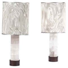 Pair of Lamps by Mattia Bonetti, Commissioned for the Cristal Hotel Champs-Élysé