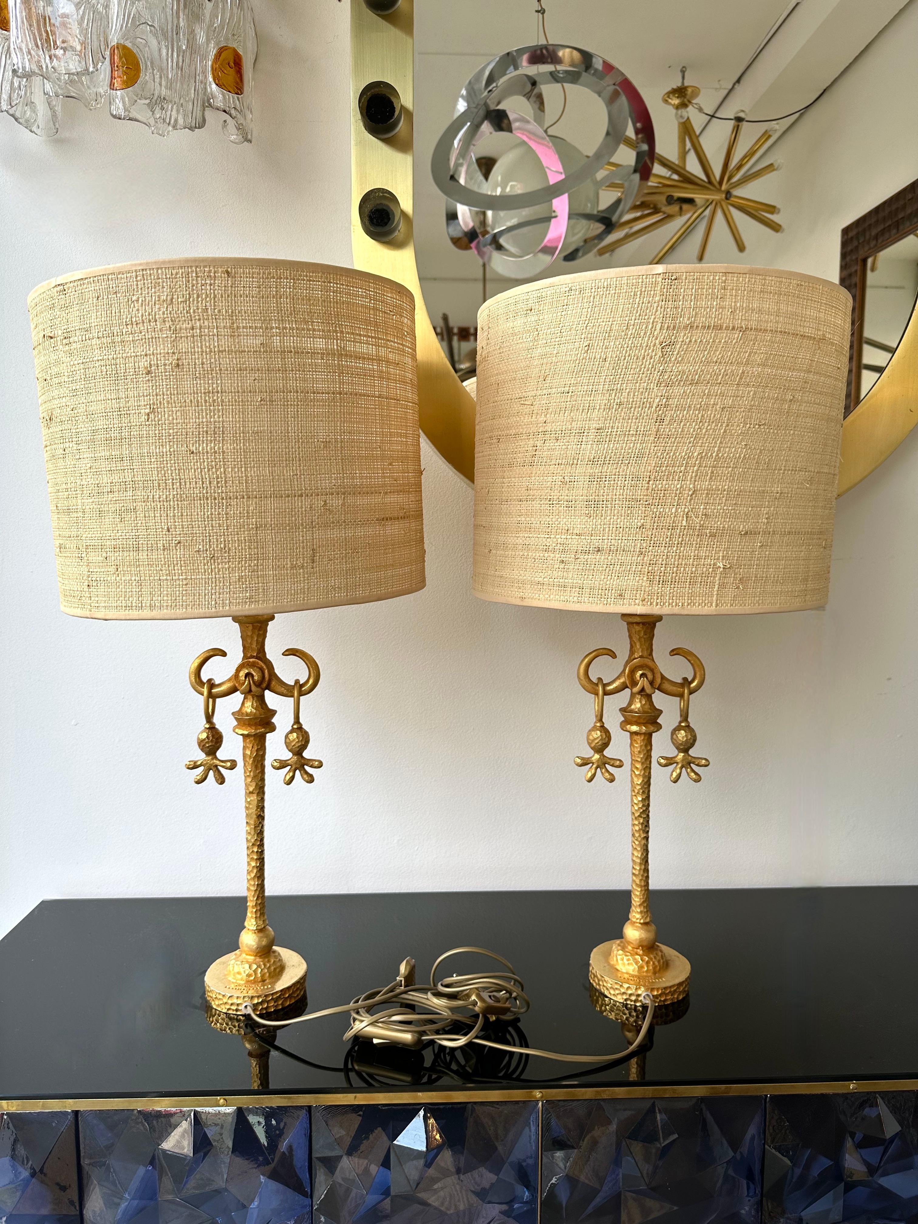Pair of Lamps by Nicola Dewael for Fondica, France, 1990s For Sale 3