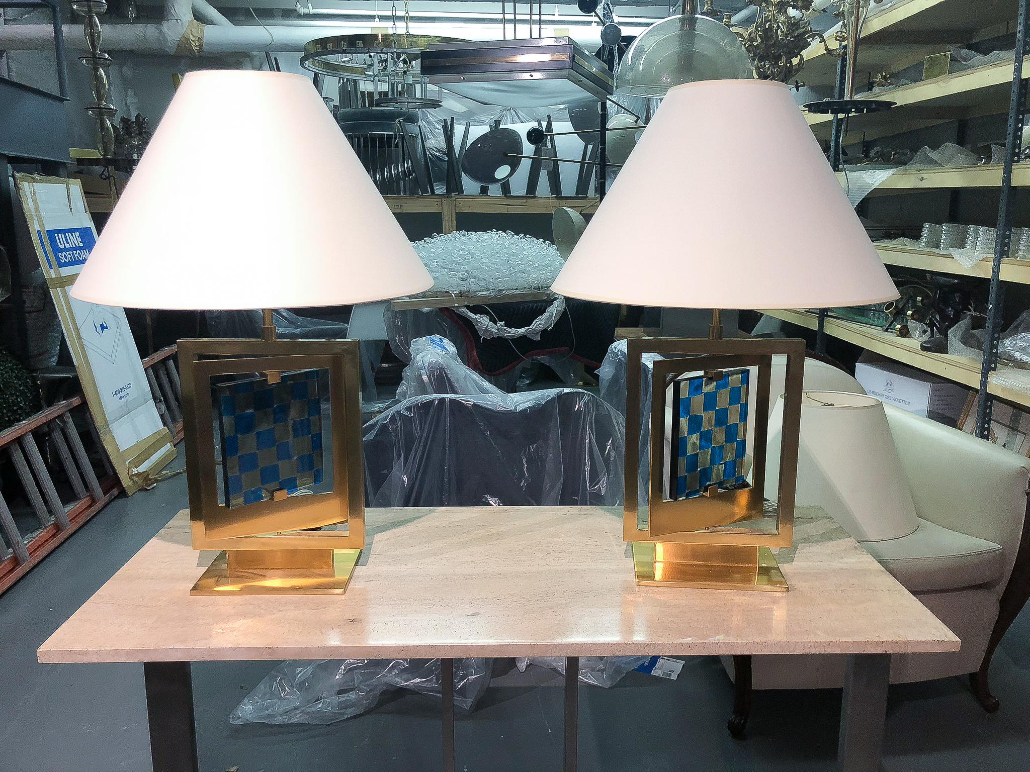 Modern Pair of Lamps by Roberto Rida, Italy, 2016