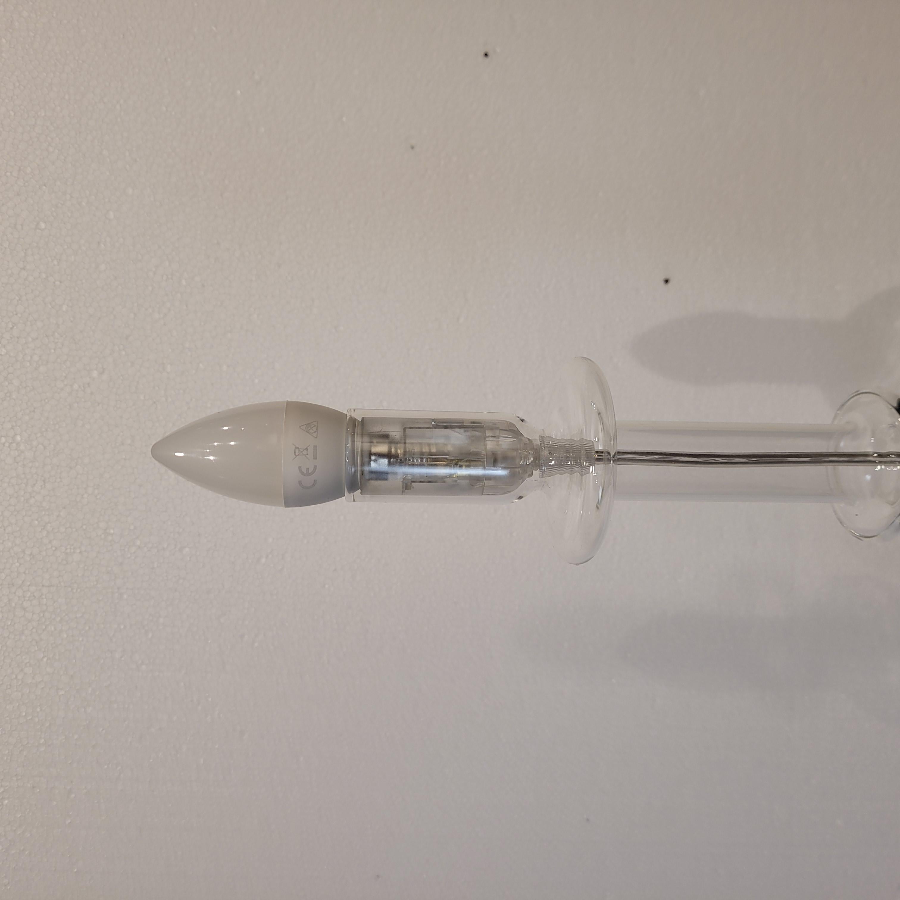 XXI secolo e contemporaneo Coppia di lampade/portacandele, cristallo Roche Bobois, Maison Héritiers in vendita