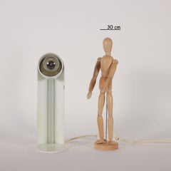 Pair of Lamps Flip Top R.Carruthers for Leuca Plastic Italy 1970s