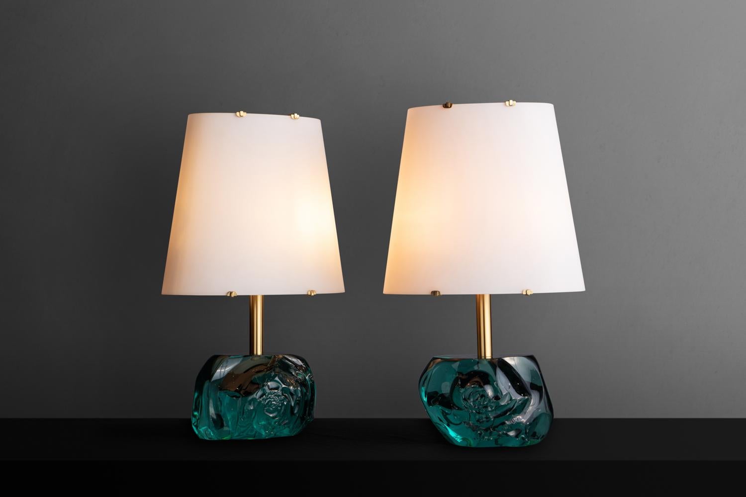 Pair of Lamps In Good Condition In New York, NY