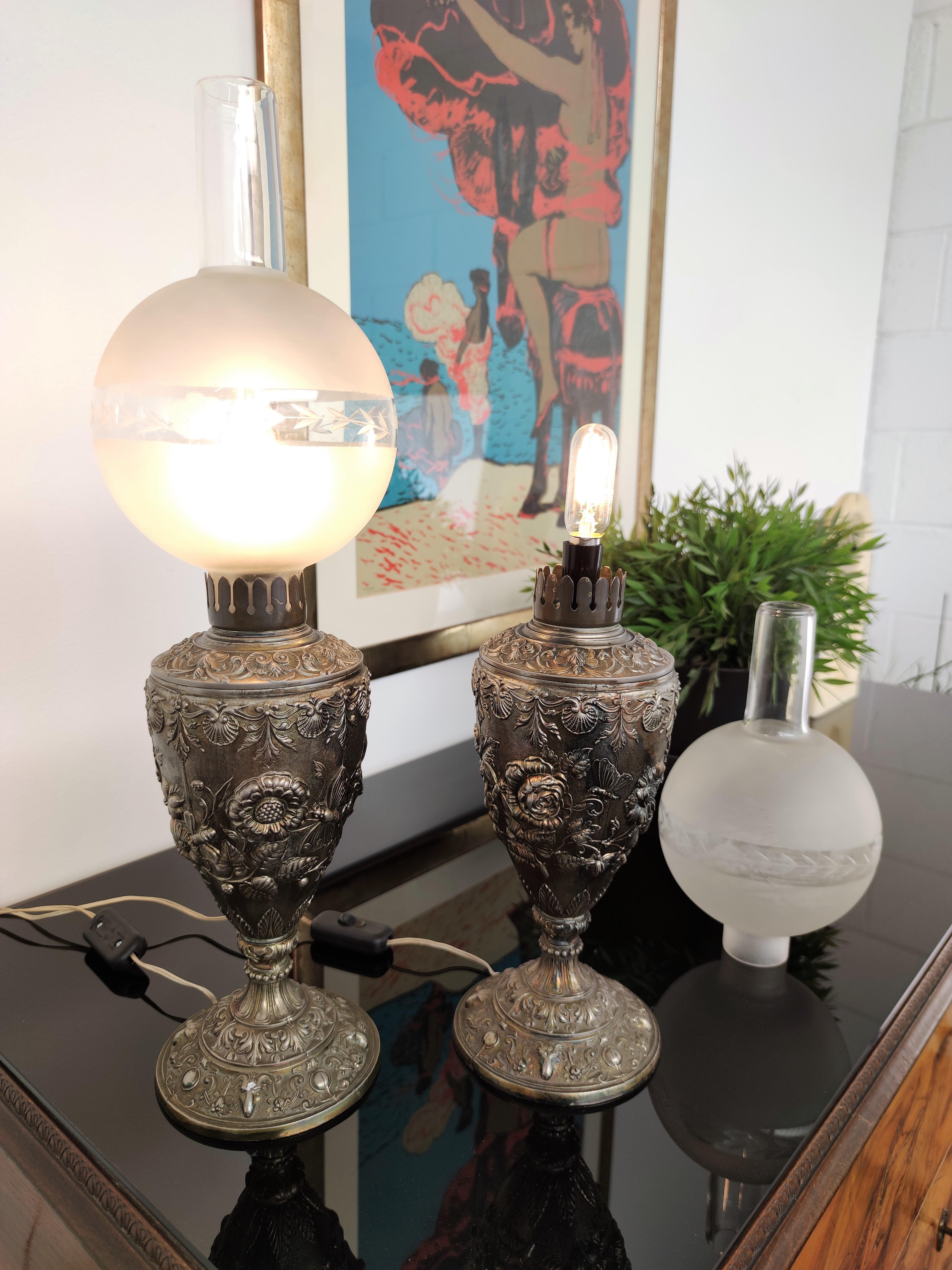 Pair of Lamps In Good Condition For Sale In Carimate, Como
