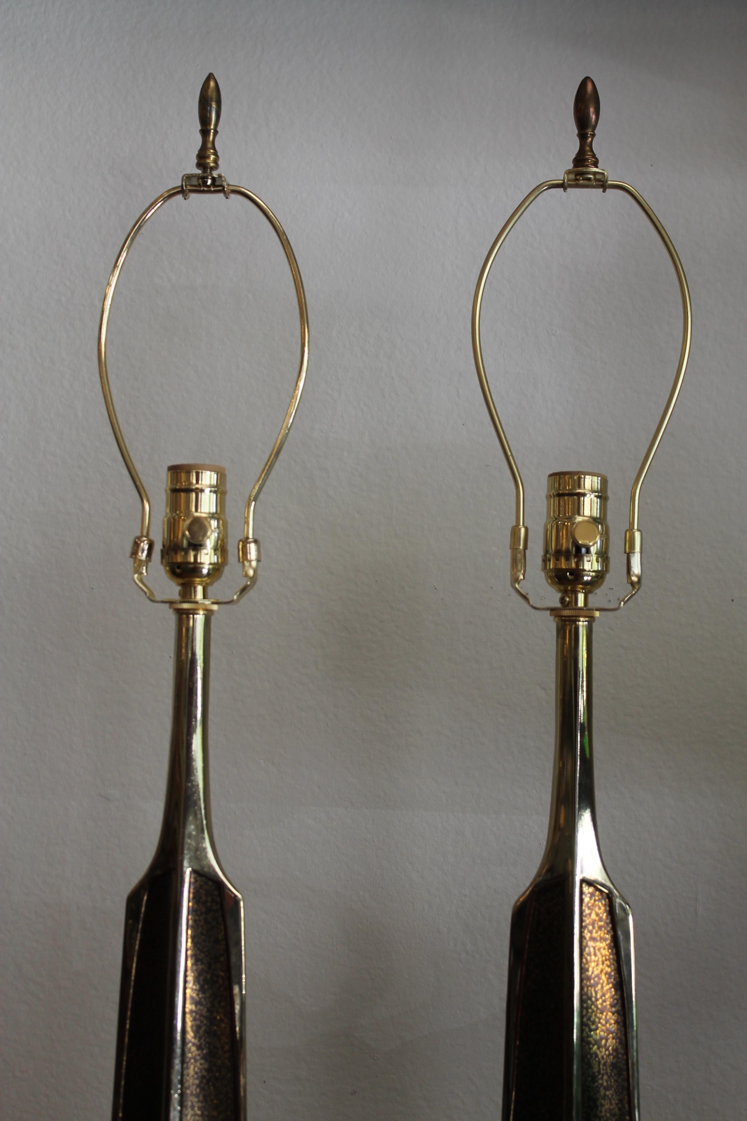 American Pair of Lamps for the Laurel Lamp Co.