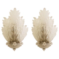 Pair Of Lamps From Barovier And Toso, Italy 70s