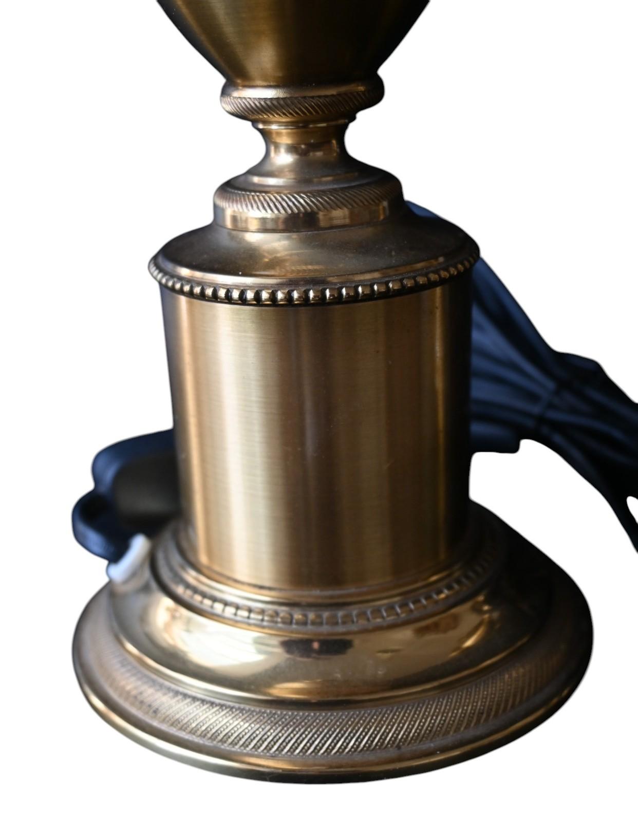Gilt Pair Of Lamps, Hollywood Regency, Mid-20th Century For Sale