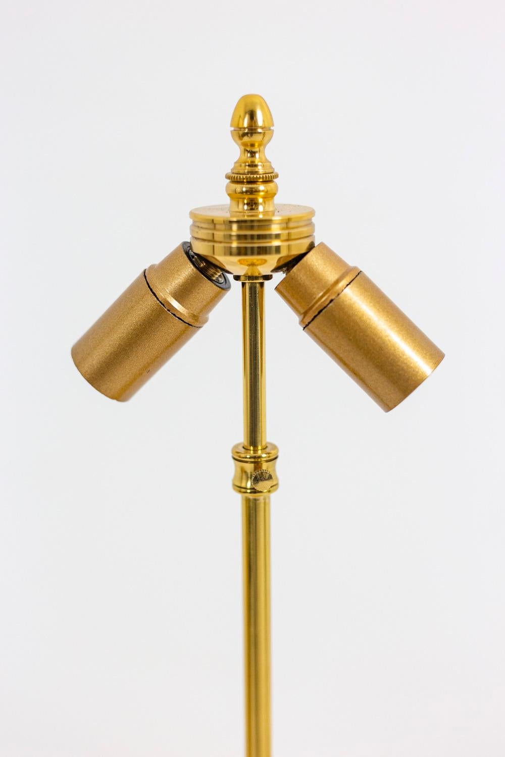 Lampenpaar aus Satsuma-Steingut und vergoldeter Bronze, um 1880 im Angebot 3