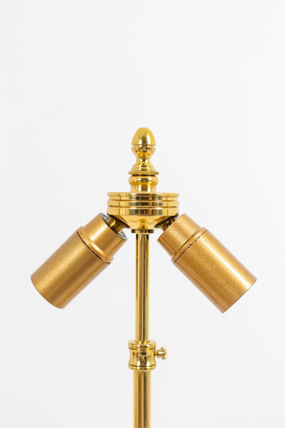 Lampenpaar aus Satsuma-Steingut und vergoldeter Bronze, um 1880 im Angebot 4