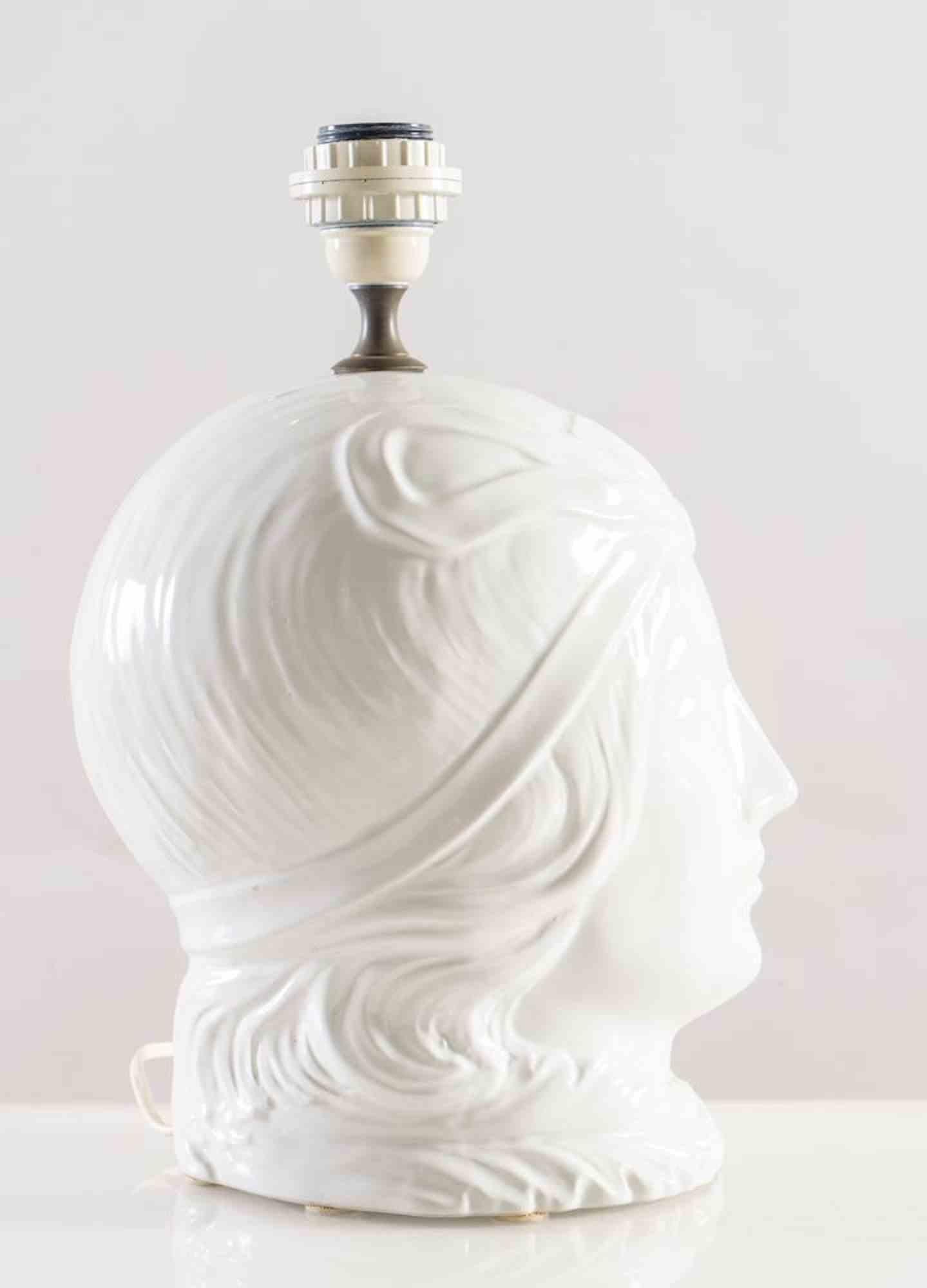 Italian Pair of Lamps in the style of Tommaso Barbi, Italy, 1980s For Sale