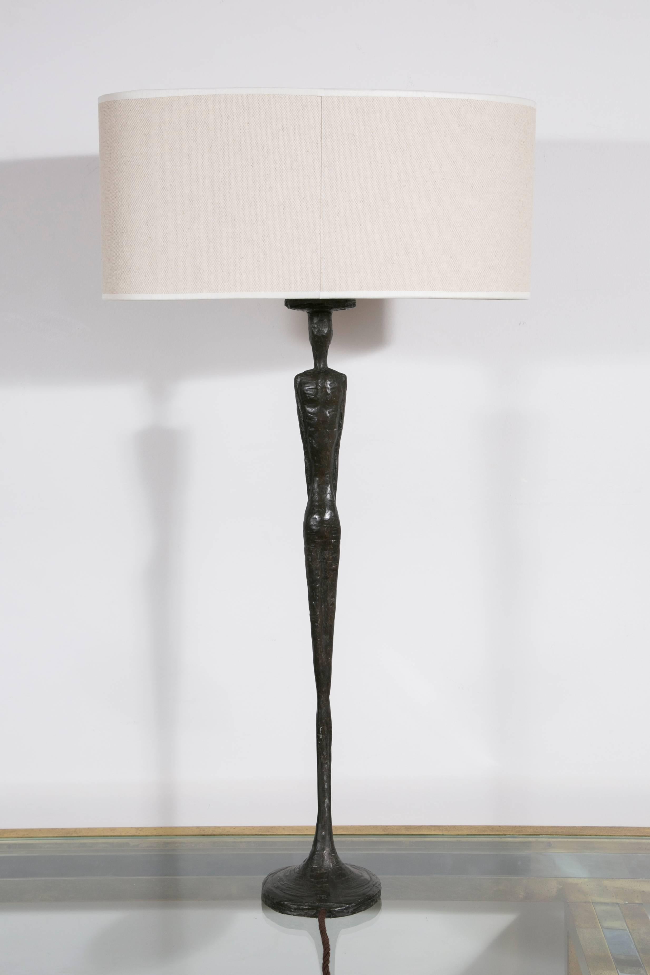 Pair of Lamps Inspired by Alfredo Giacometti In Excellent Condition In Paris, Ile-de-France