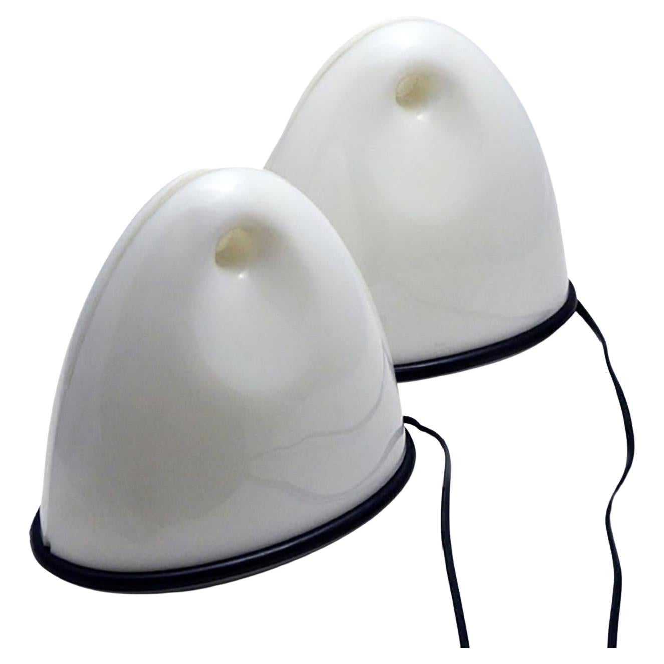 Pair of Lamps Lalea by Bruno Gecchelin Pair of Lamps for Iguzzini For Sale