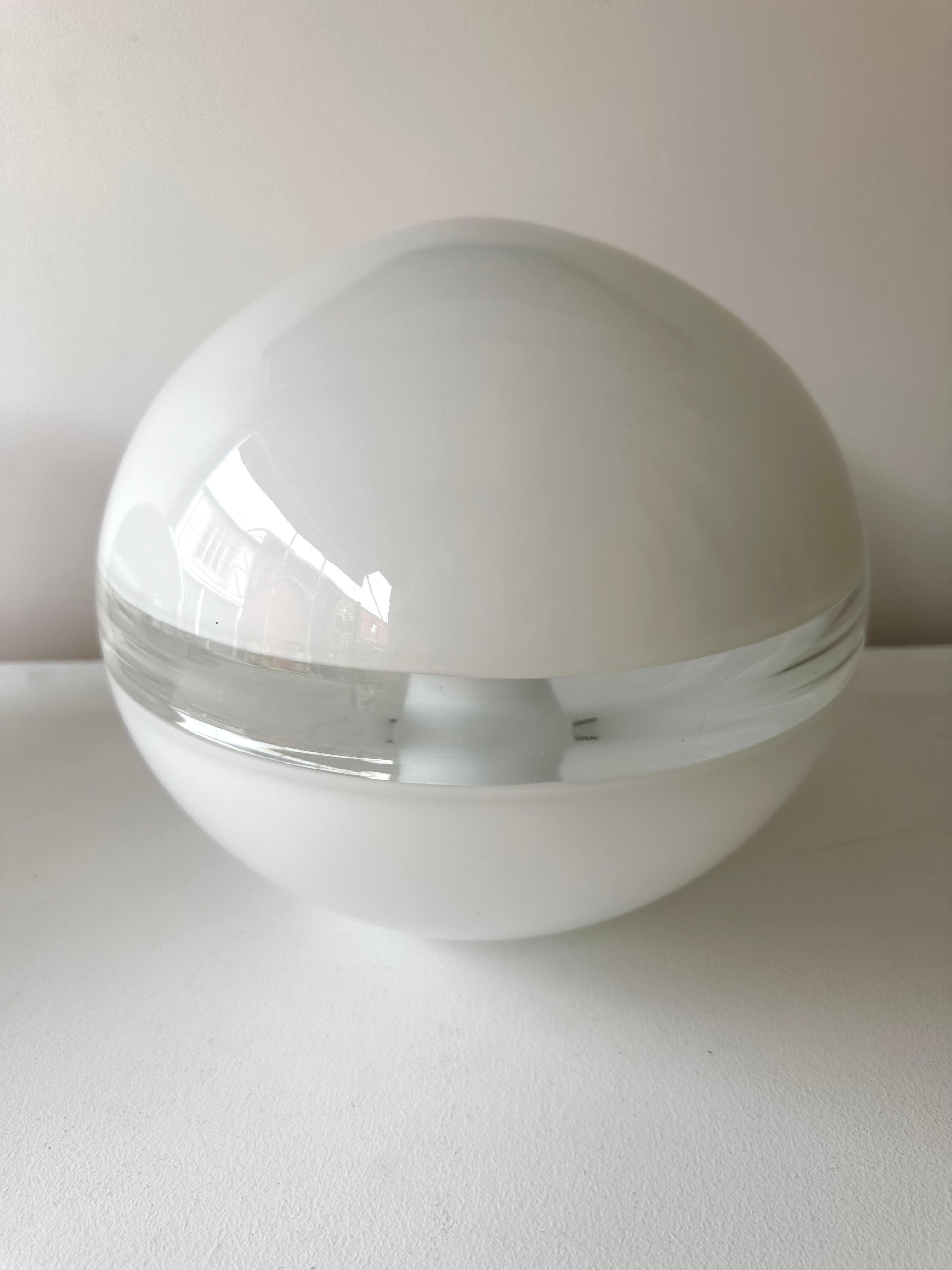 Pair of Lamps LT230 Murano Glass by Carlo Nason for Mazzega, Italy, 1970s For Sale 3