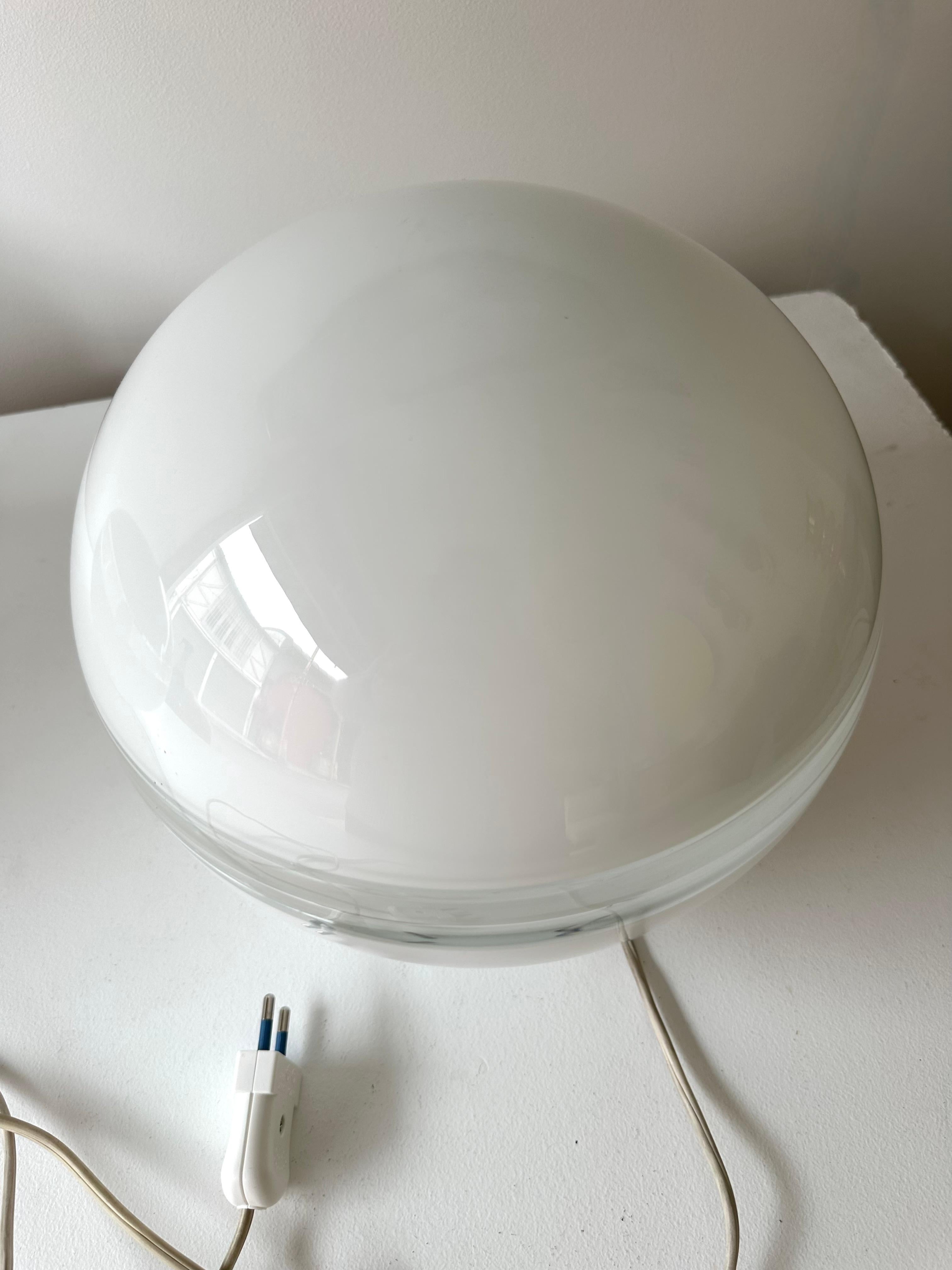 Pair of Lamps LT230 Murano Glass by Carlo Nason for Mazzega, Italy, 1970s For Sale 1