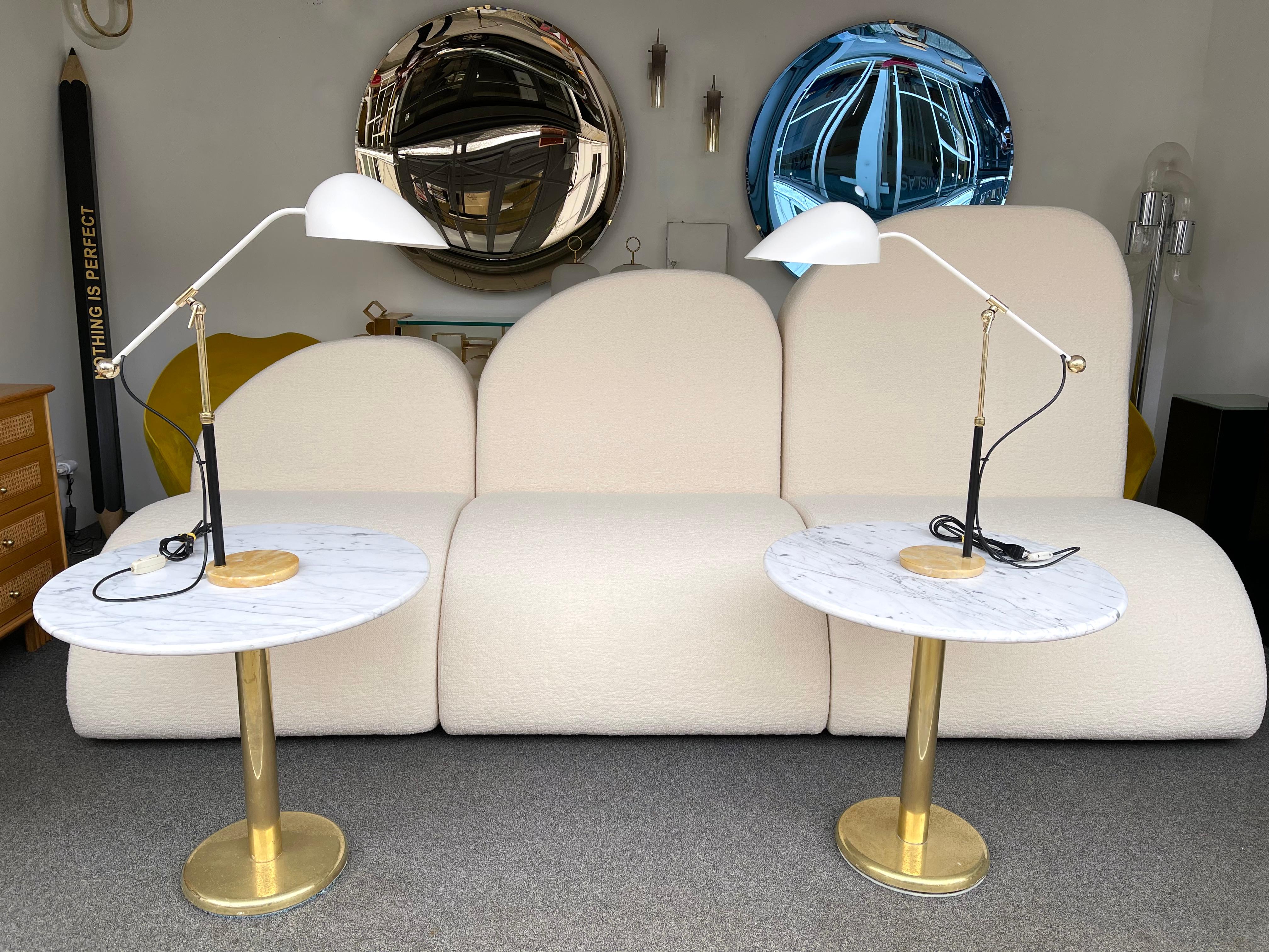 Pair of Lamps M5023 by Angelo Brotto for Esperia, Italy, 1950s 3