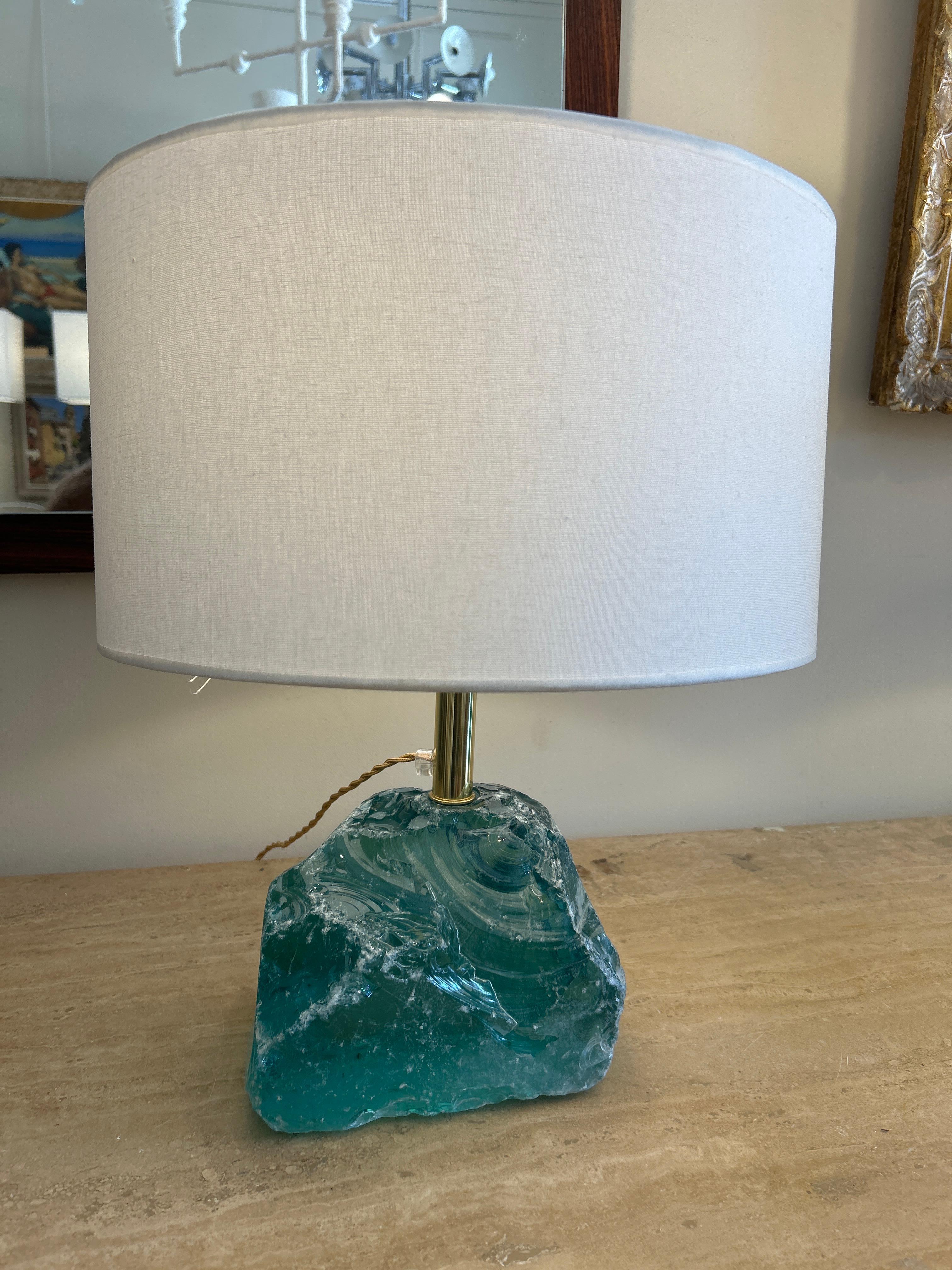 Paire de lampes de Murano, style Brotto en vente 5
