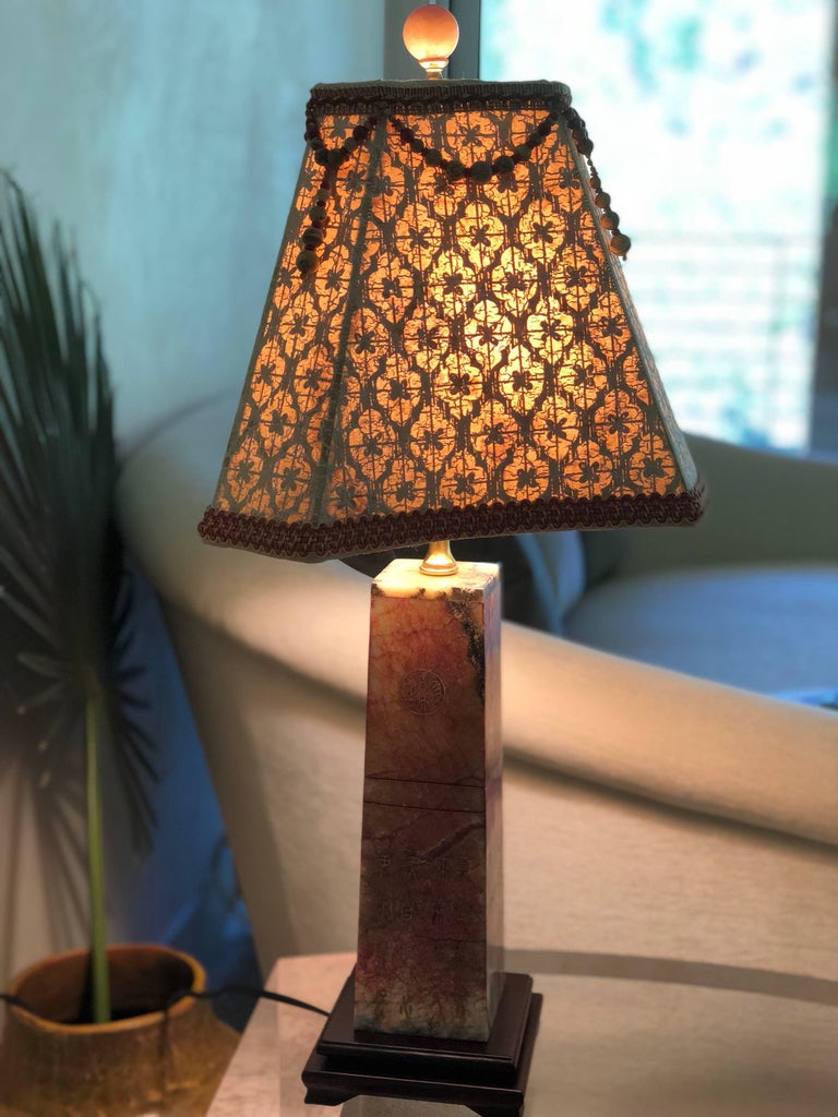 style table lamps Asian
