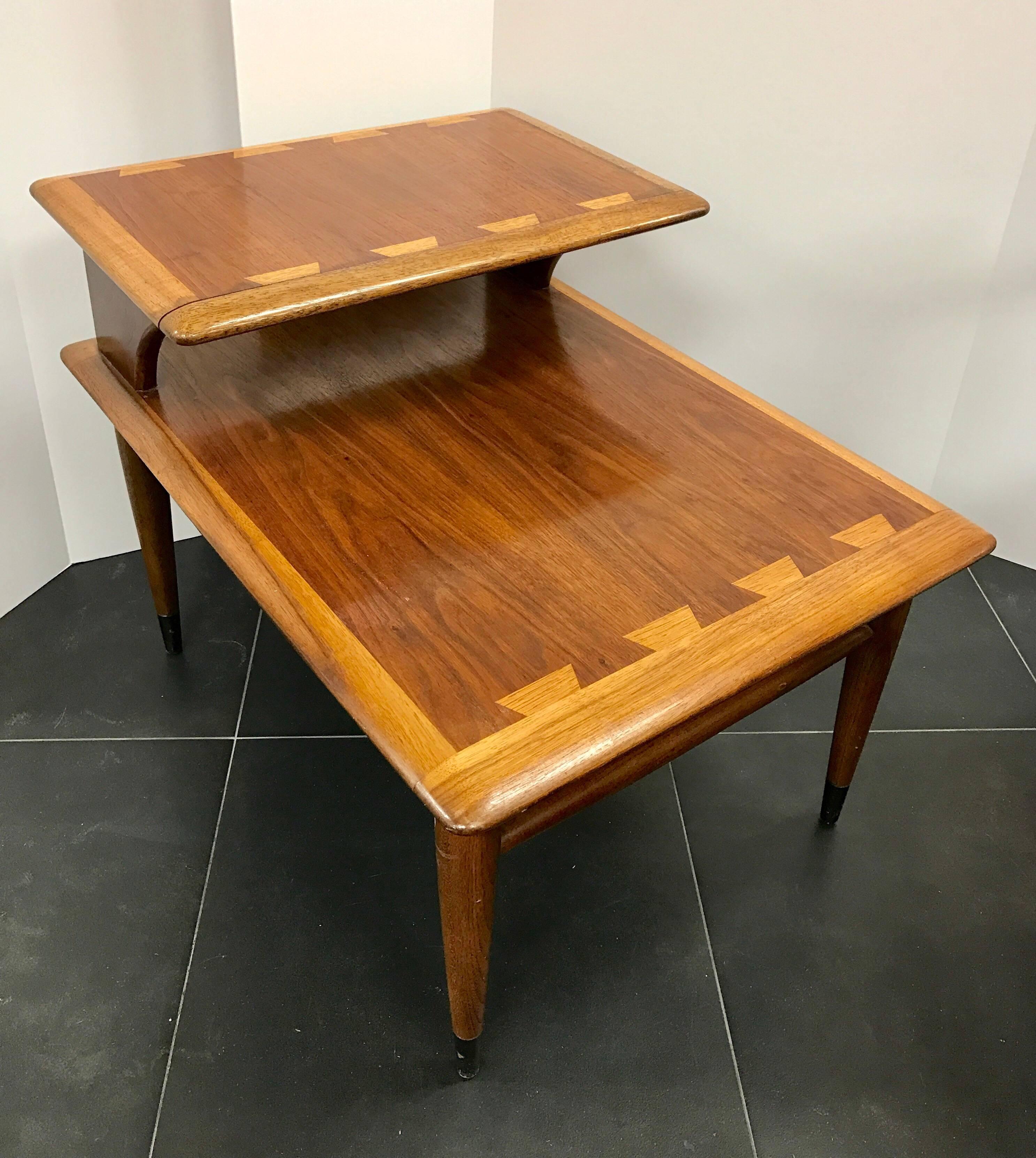 lane acclaim two tier table