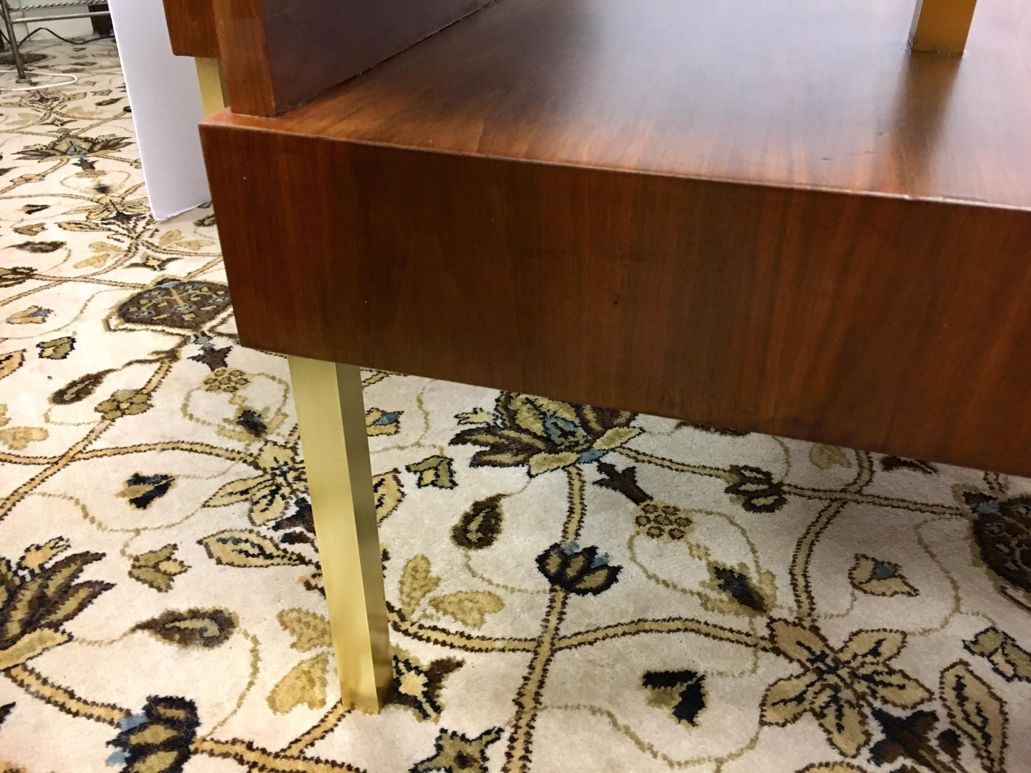 Mid-20th Century Pair of Lane Altavista Mid Century Modern Two-Tiered End Side Tables