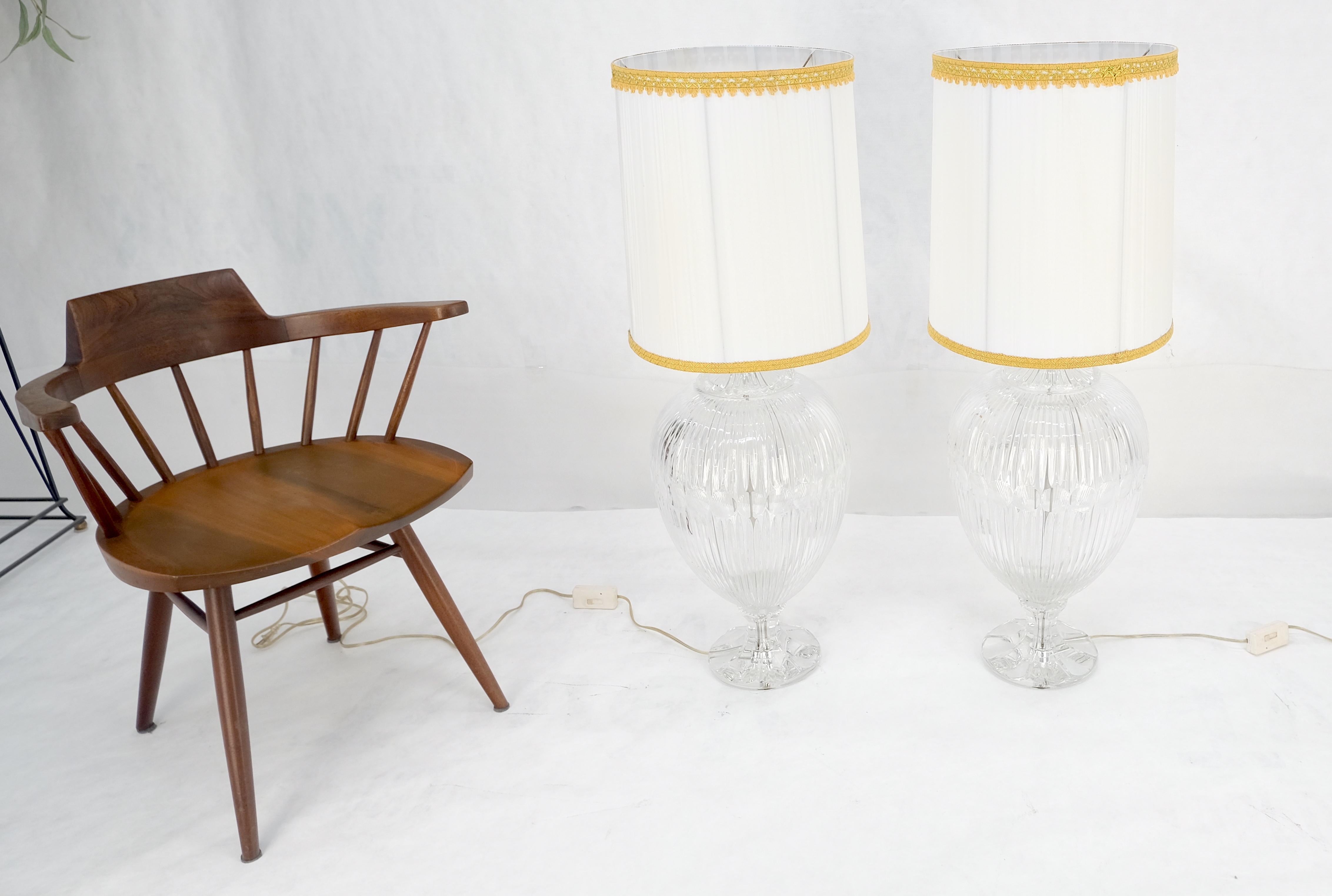Mid-Century Modern Pair of Large 14