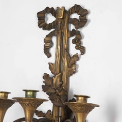 Pair of Large 19th Century French Wall Sconces