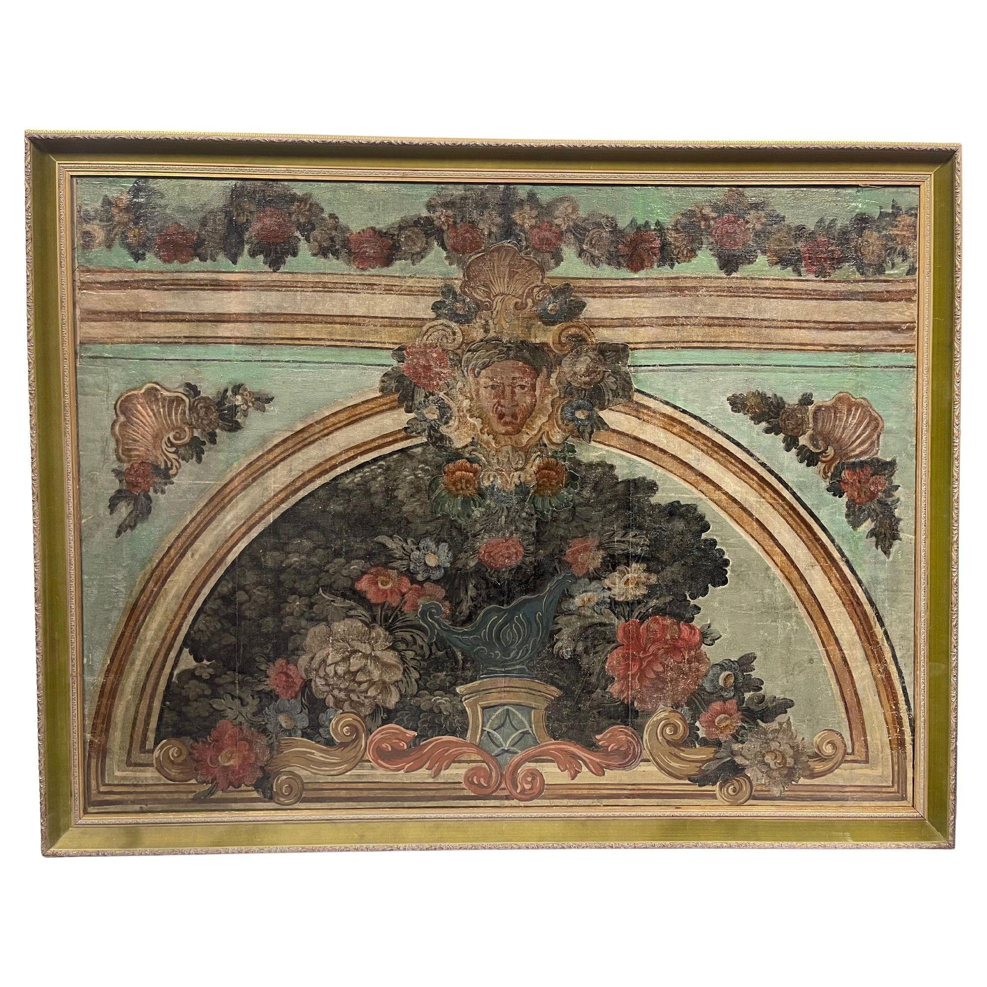 Una impresionante pareja de grandes cuadros de la Escuela Italiana del siglo XIX, restaurados y estirados por expertos para resaltar la viveza y el detalle originales de cada pieza. Colocadas recientemente en elegantes marcos nuevos, estas obras de
