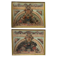 Pair of Large 19th Century Italian School Paintings