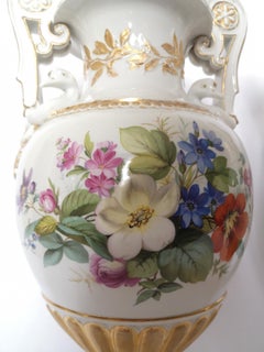 Pair of Large 19th Century Meissen Vases