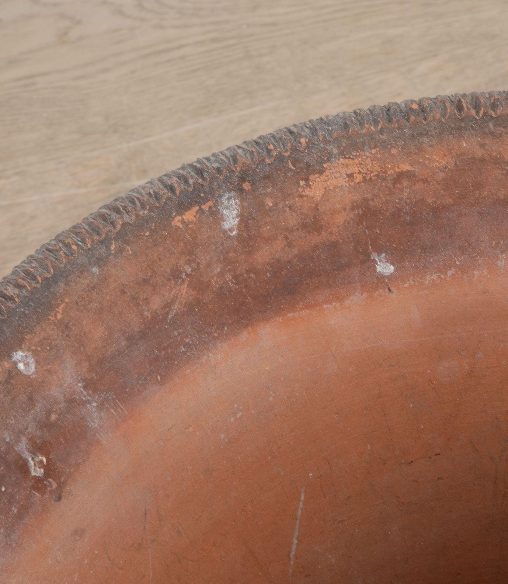 Pair Of Large 19th Century Royal Pottery Terracotta Garden Urns 1