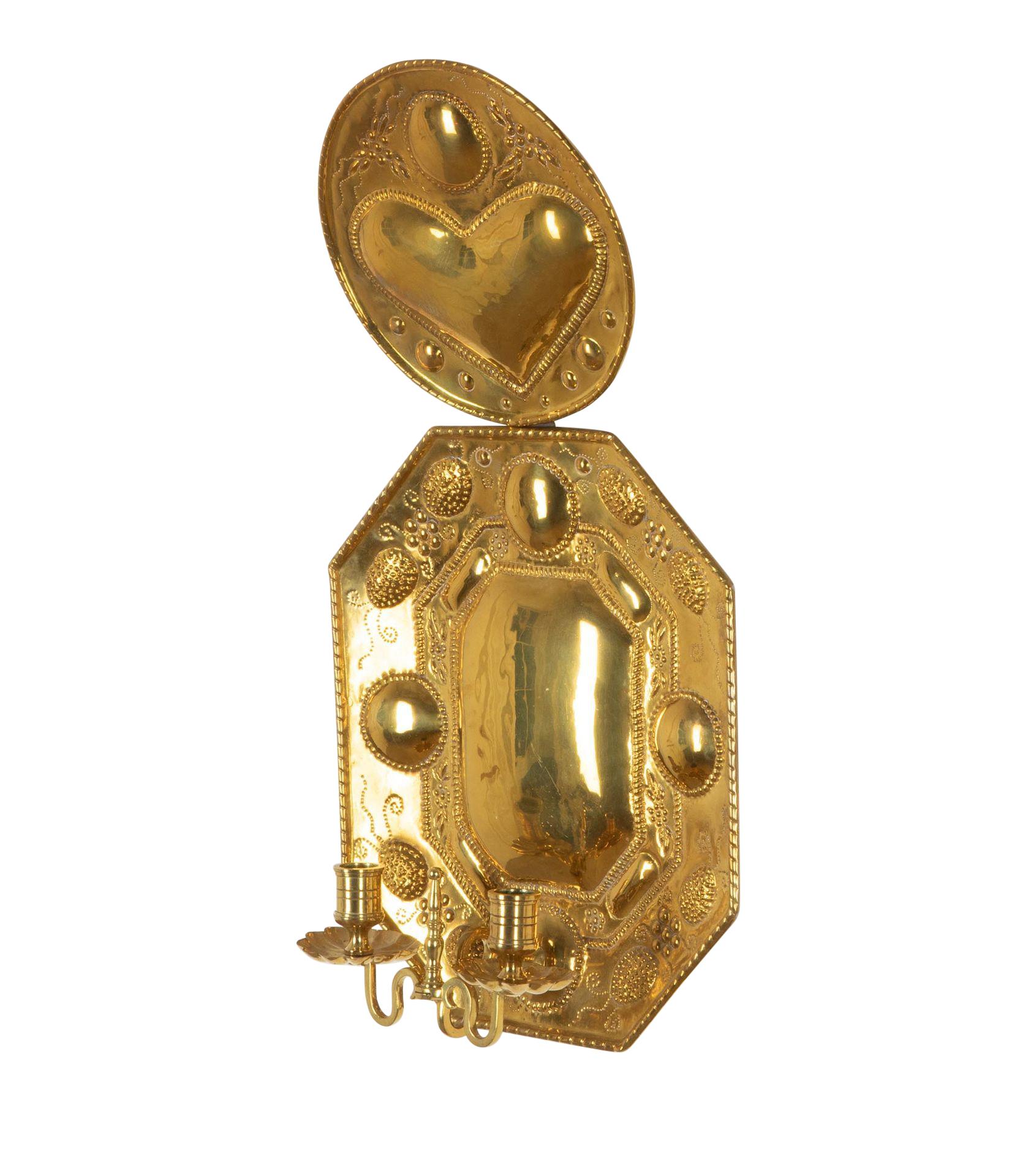 Pair of Large 19th Century Swedish Wall Sconces In Good Condition For Sale In Tetbury, Gloucestershire