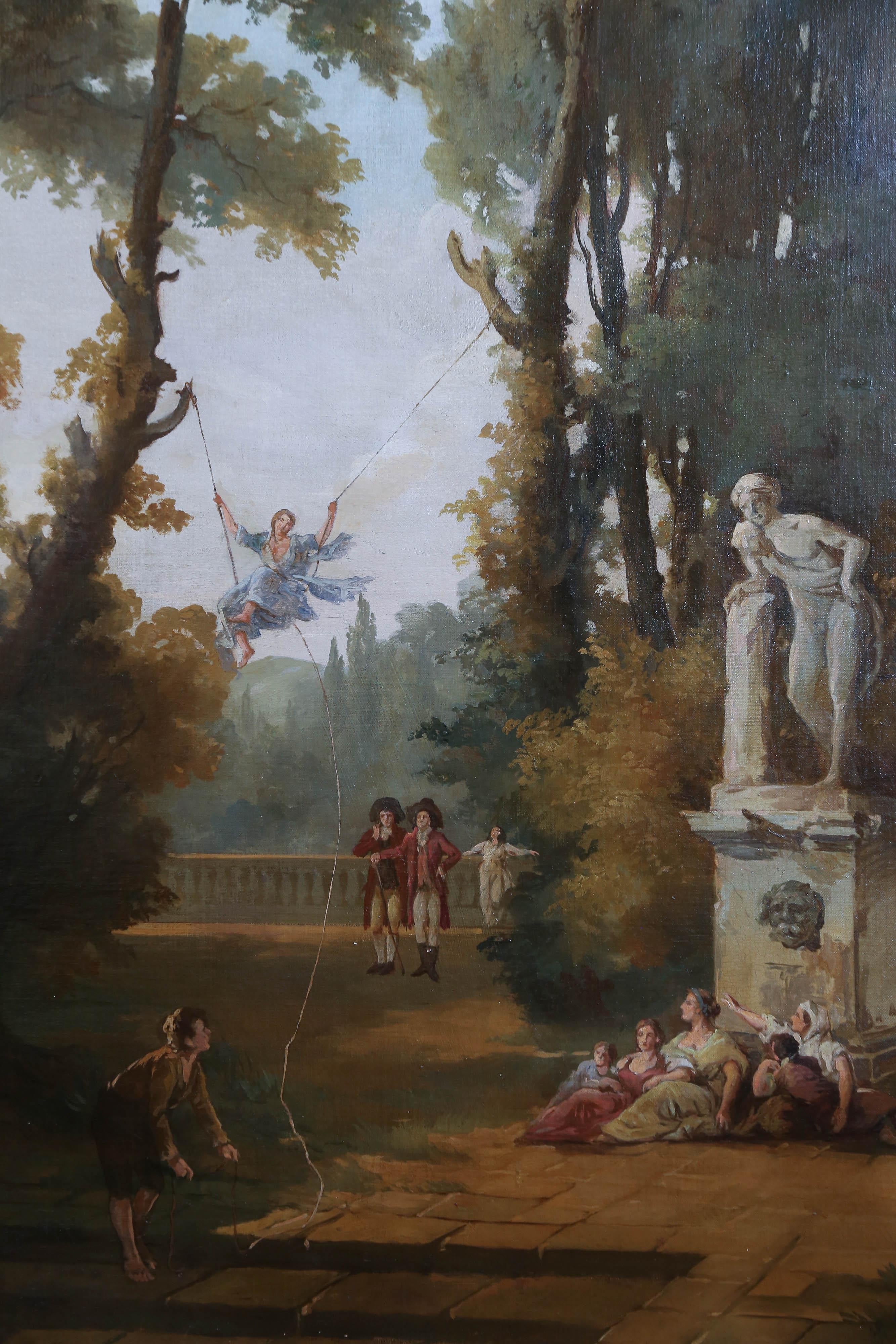 Pair of Large and Majestic European Oil Paintings 2