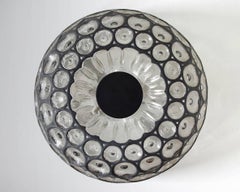 Ein Paar große und seltene deutsche Vintage-Glas-Decken- oder Wandhalterungen:: 1960er Jahre
